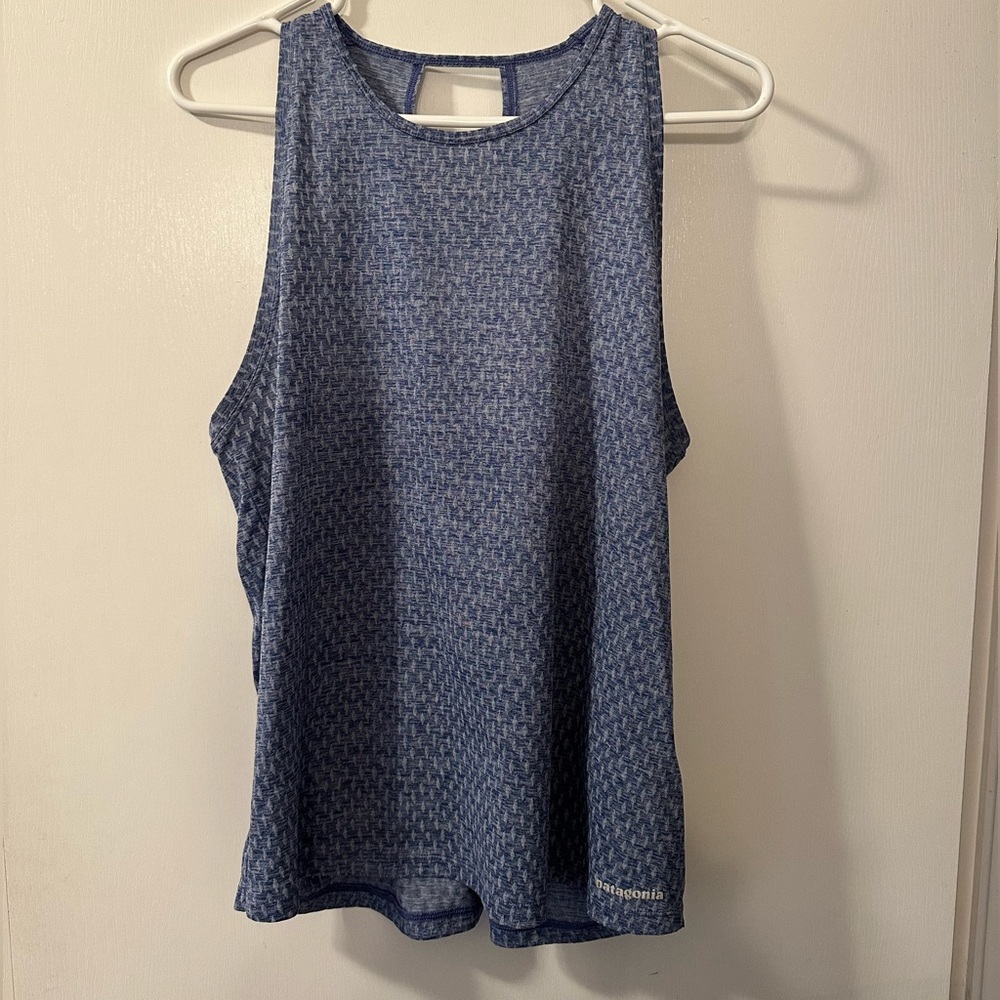 Blue/purple Patagonia Tank Top- Large